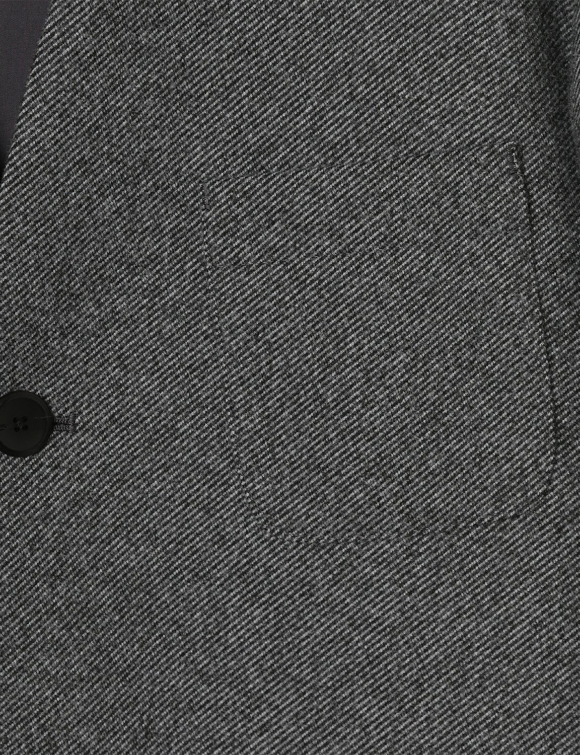 Collarless Jacket / gray