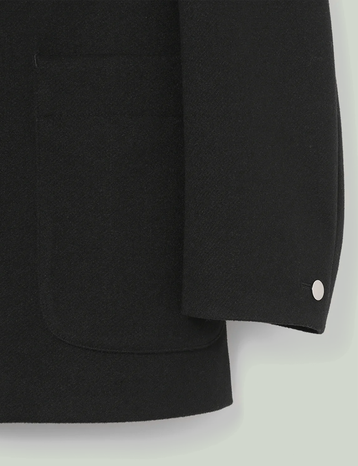 Collarless Jacket / black