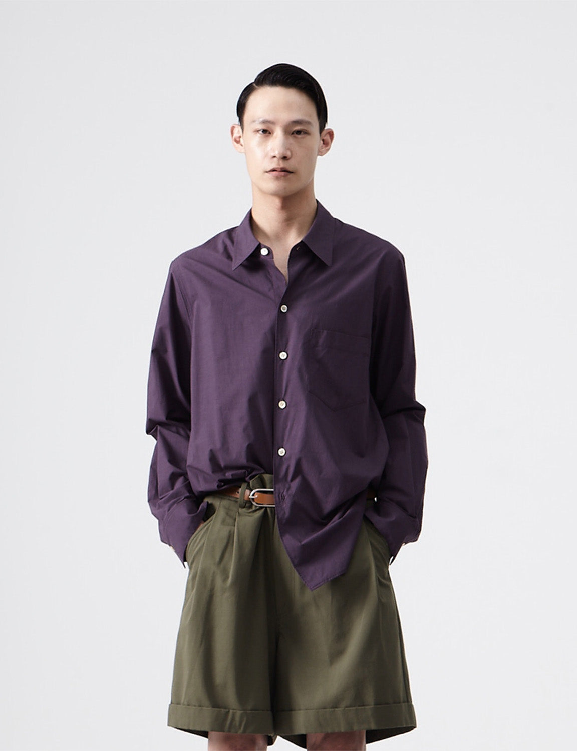 Asymmetry Jumpsuit – Purple