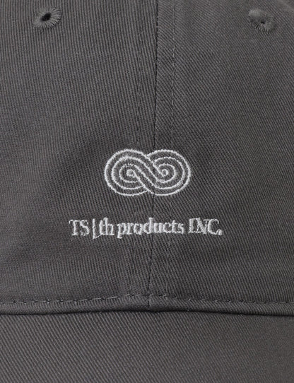 Embroidery Cap / gray × white