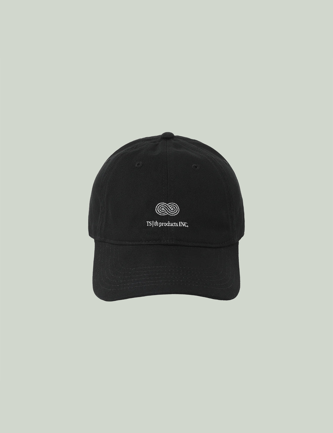 Embroidery Cap / black × white