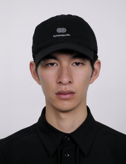 Embroidery Cap / black × white