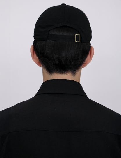 Embroidery Cap / black × black
