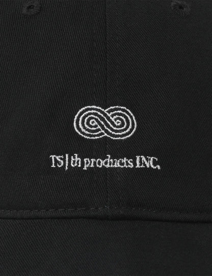 Embroidery Cap / black × white