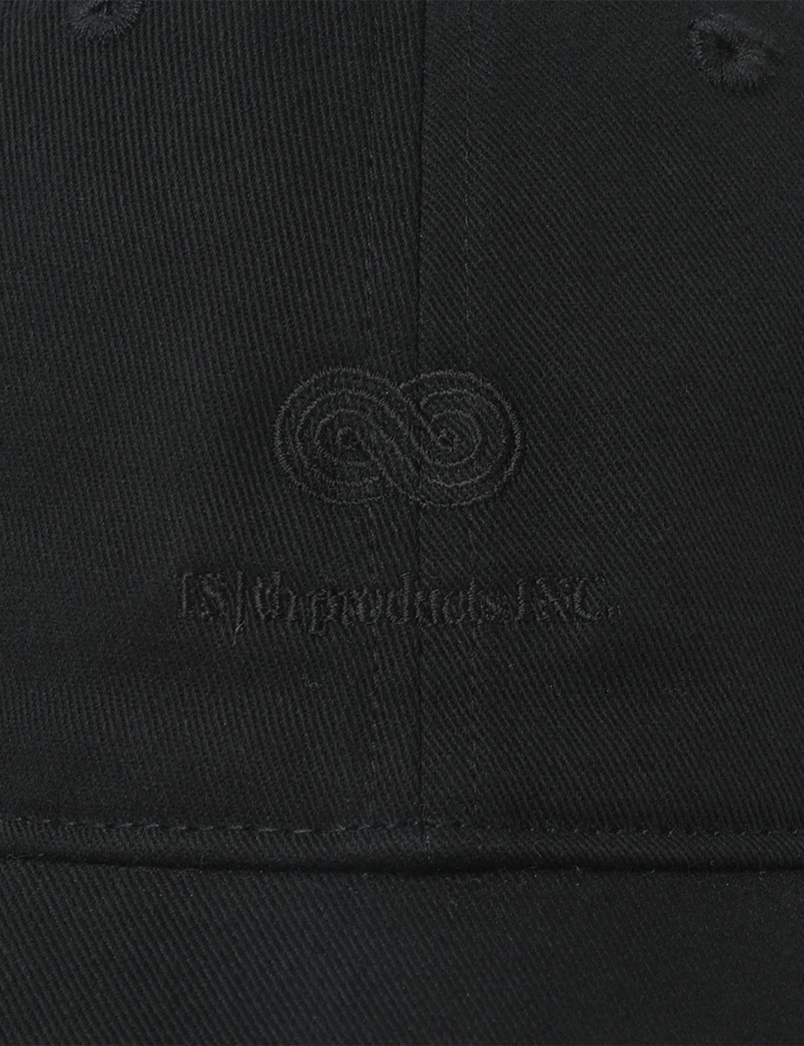 Embroidery Cap / black × black