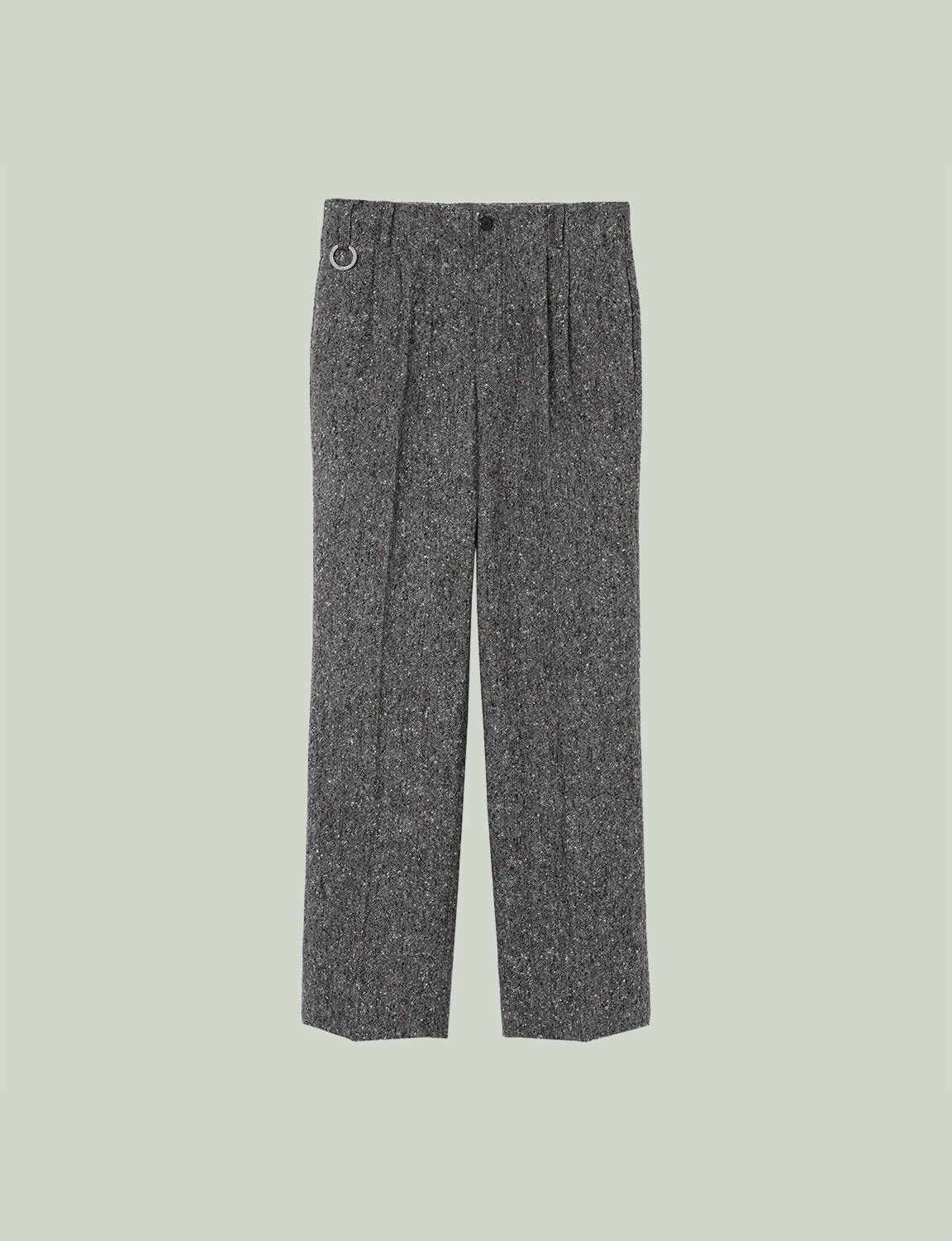 QUINN / Wide Tailored Pants / tweed