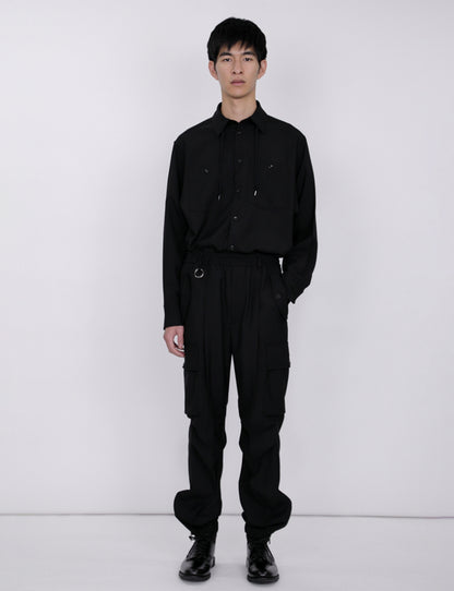 Cargo Pants ARTIST WARDROBE / MIYU HOSOI / black