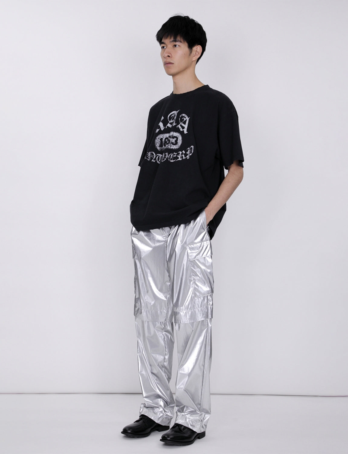 Cargo Pants ARTIST WARDROBE / MIYU HOSOI / silver