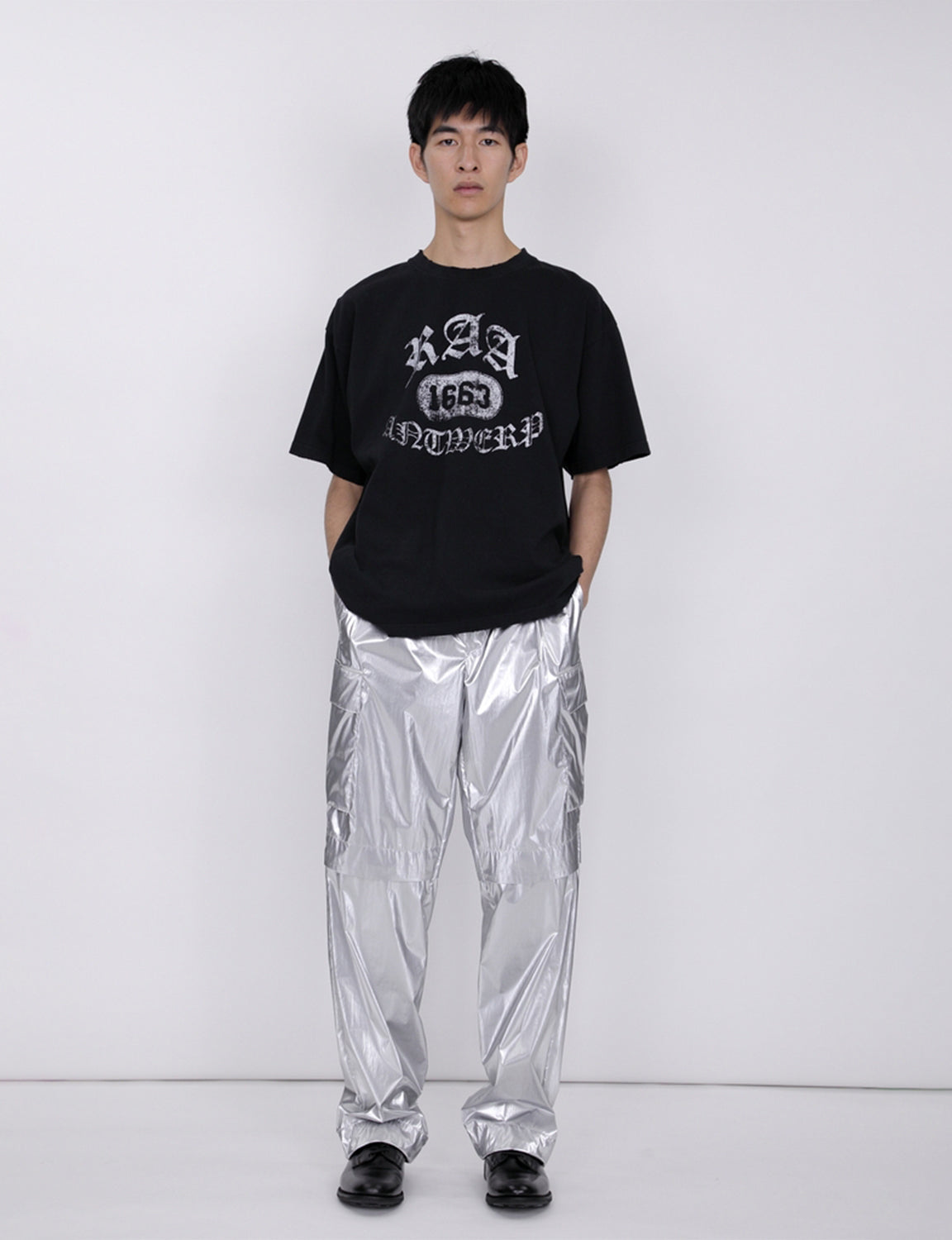 Cargo Pants ARTIST WARDROBE / MIYU HOSOI / silver