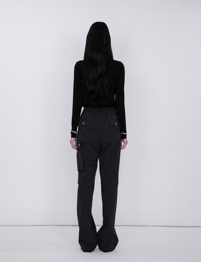 Cargo Pants ARTIST WARDROBE / MIYU HOSOI / black