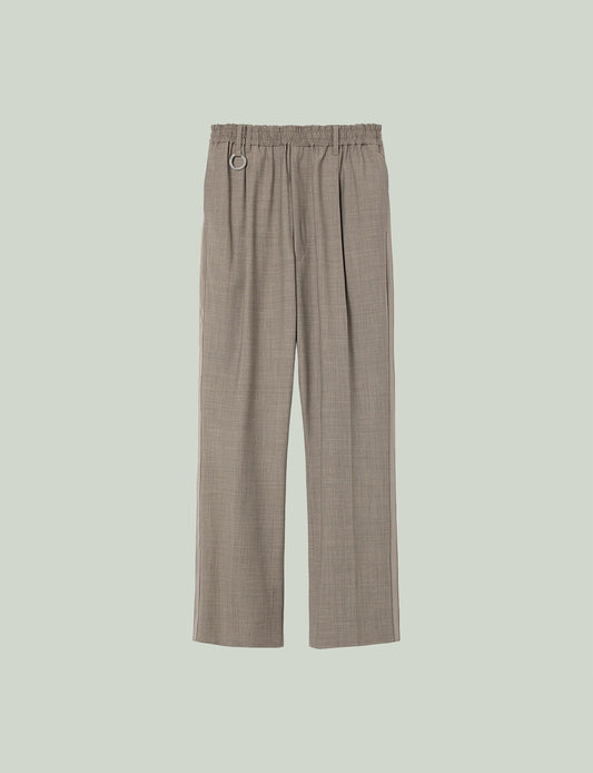 Side Stripe Pants / beige