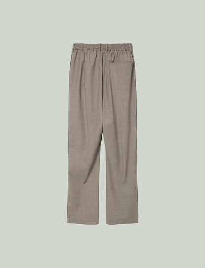 Side Stripe Pants / beige