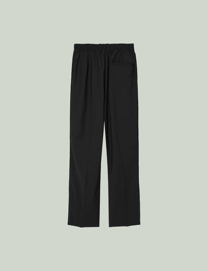 Side Stripe Pants / black