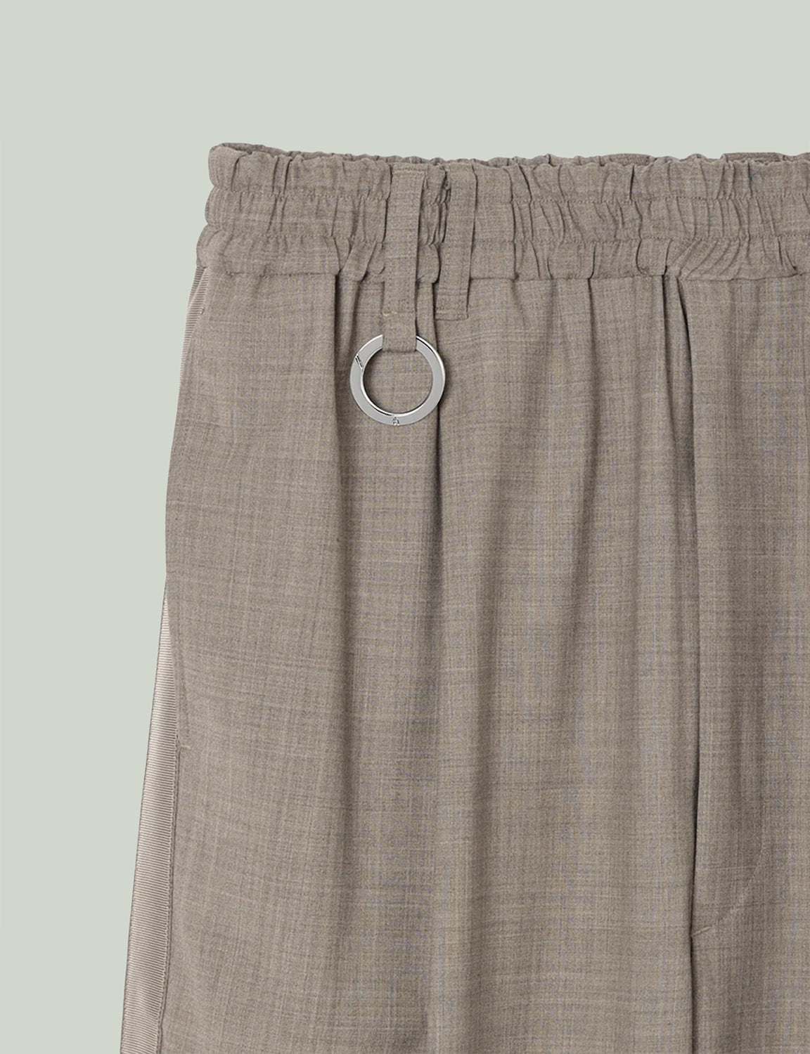 Side Stripe Pants / beige