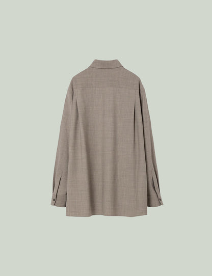 ROMAN / Midsize Shirt / beige