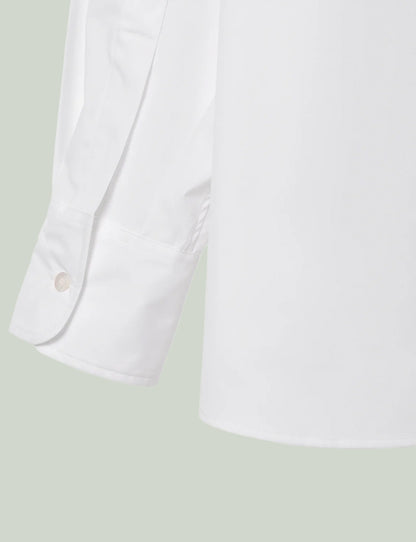 EDWARD / Big Sleeve Shirt / white