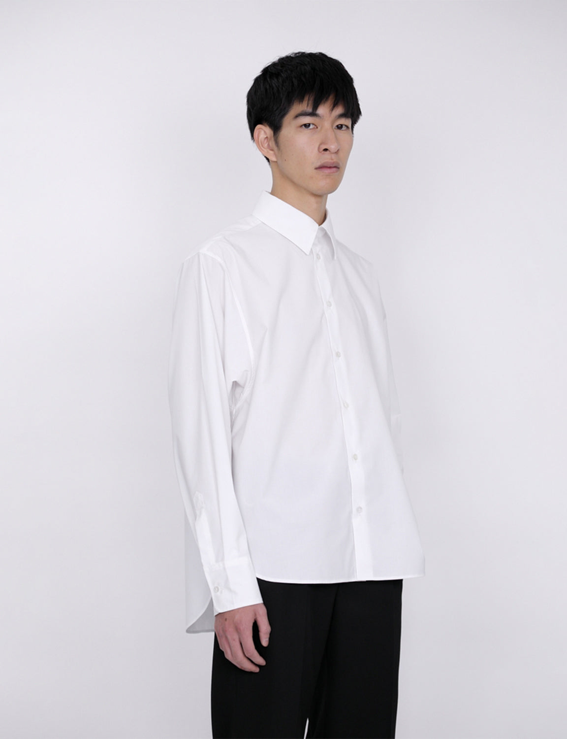 EDWARD / Big Sleeve Shirt / white
