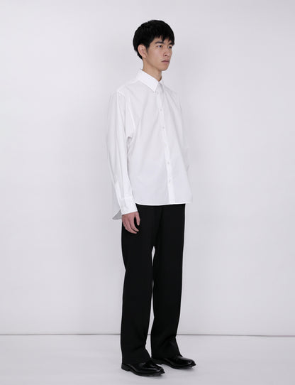 EDWARD / Big Sleeve Shirt / white