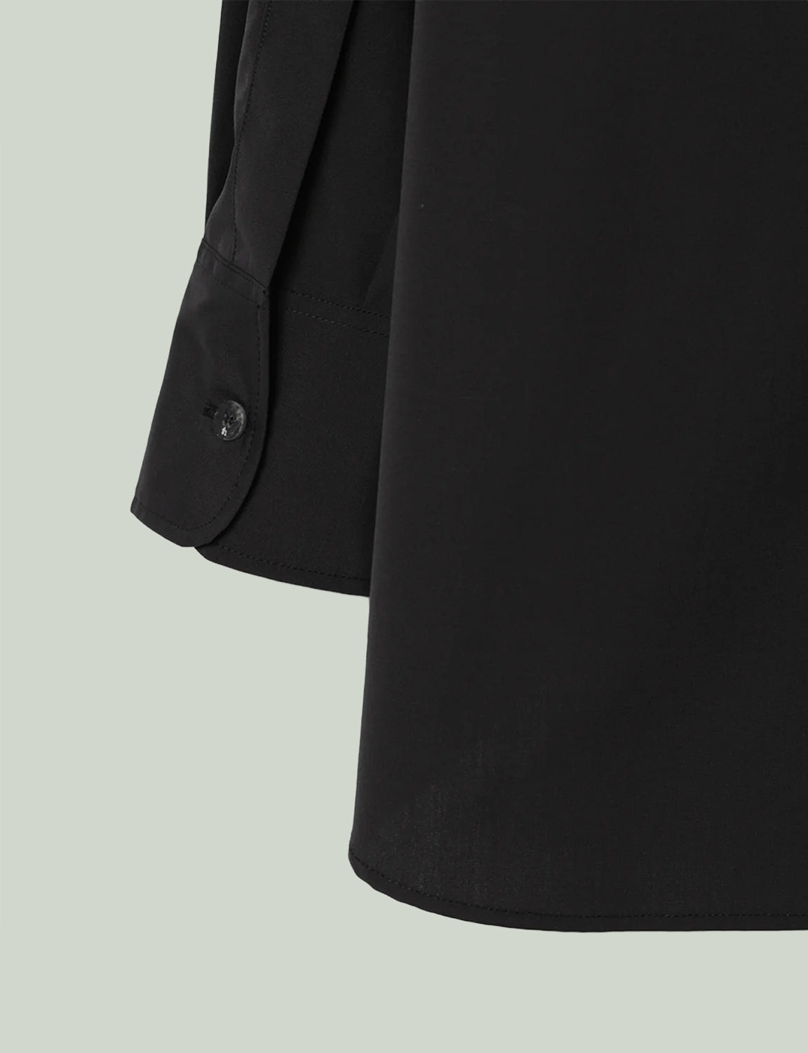 EDWARD / Big Sleeve Shirt / black