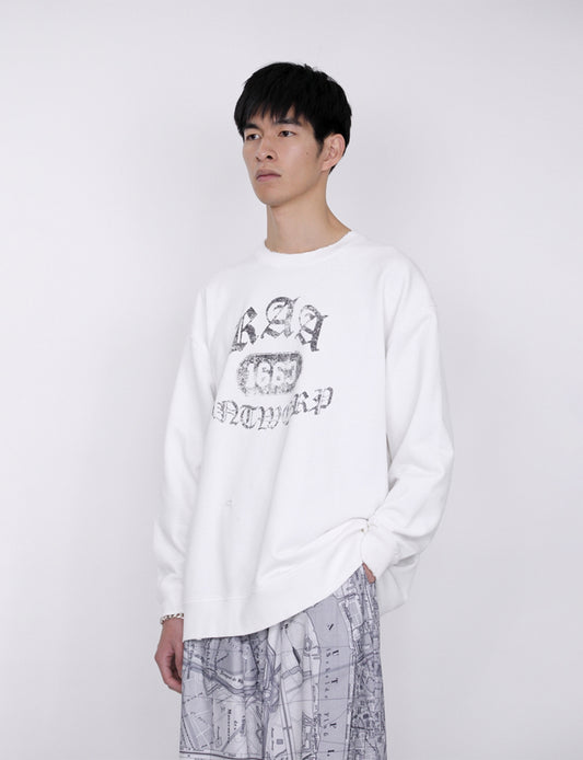 th products(ティーエイチプロダクト) 2025aw th015 スウェット ホワイト