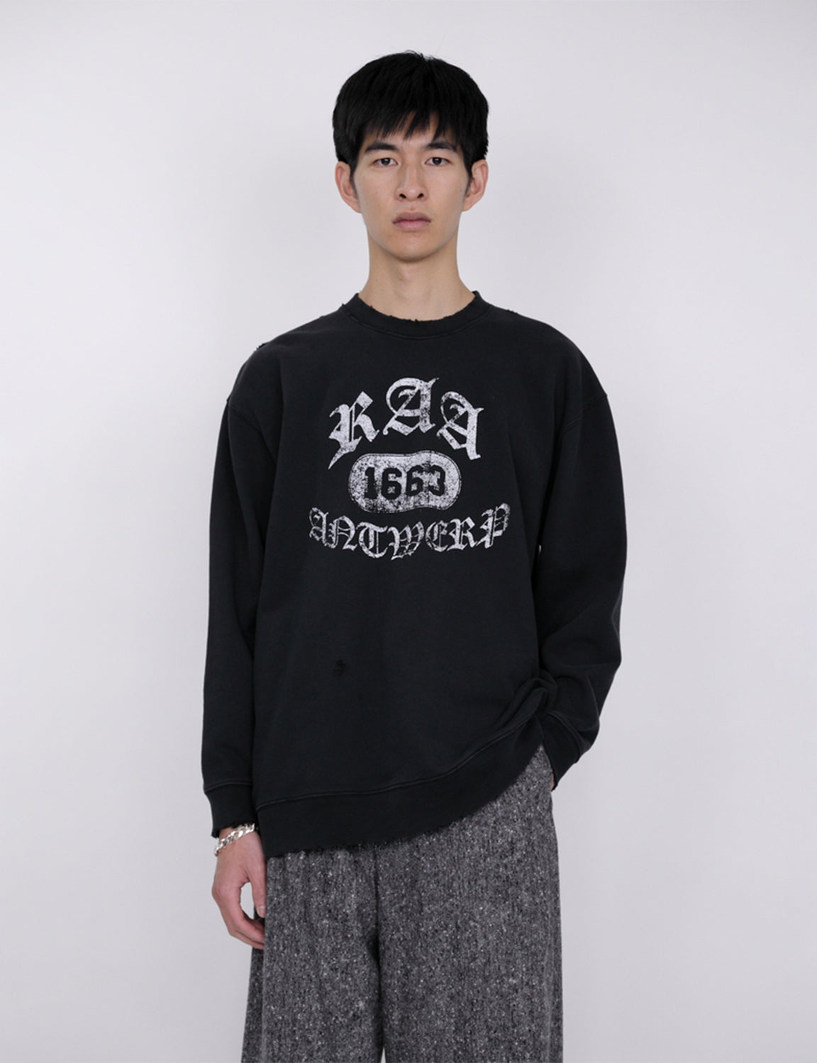 th products(ティーエイチプロダクト) 2025aw th015 スウェット ブラック 通販