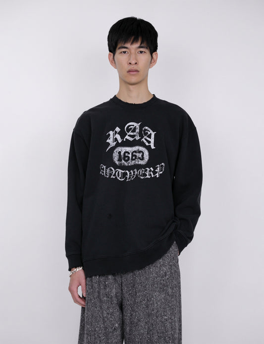 th products(ティーエイチプロダクト) 2025aw th015 スウェット ブラック 通販