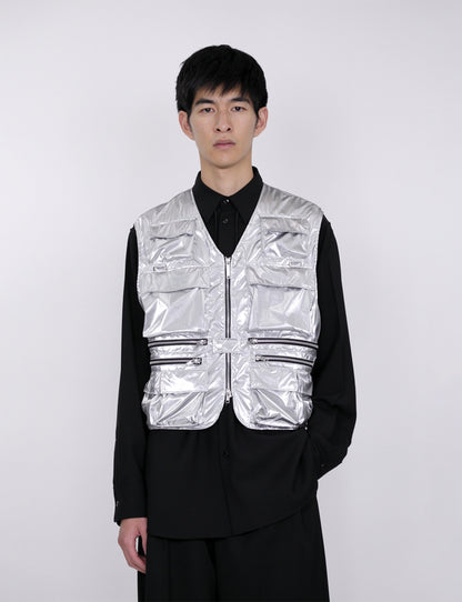 Military Vest / silver