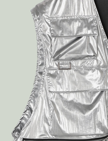 Military Vest / silver