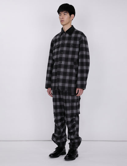 Bonding Coveralls / gray check 