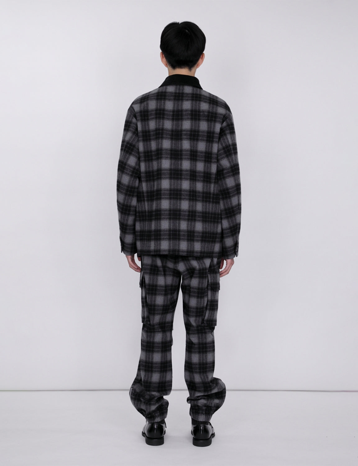 Bonding Coveralls / gray check 