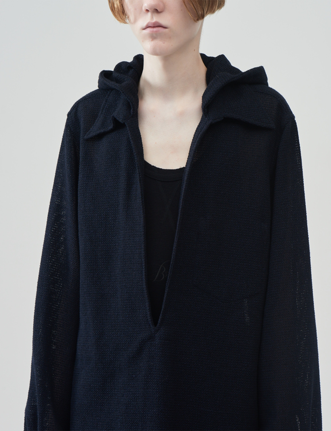 Hooded Pullover Shirts – Black
