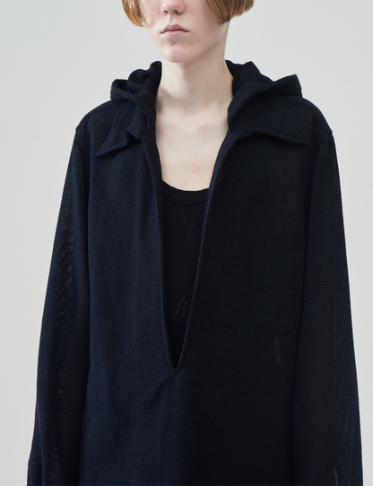 Hooded Pullover Shirts – Black
