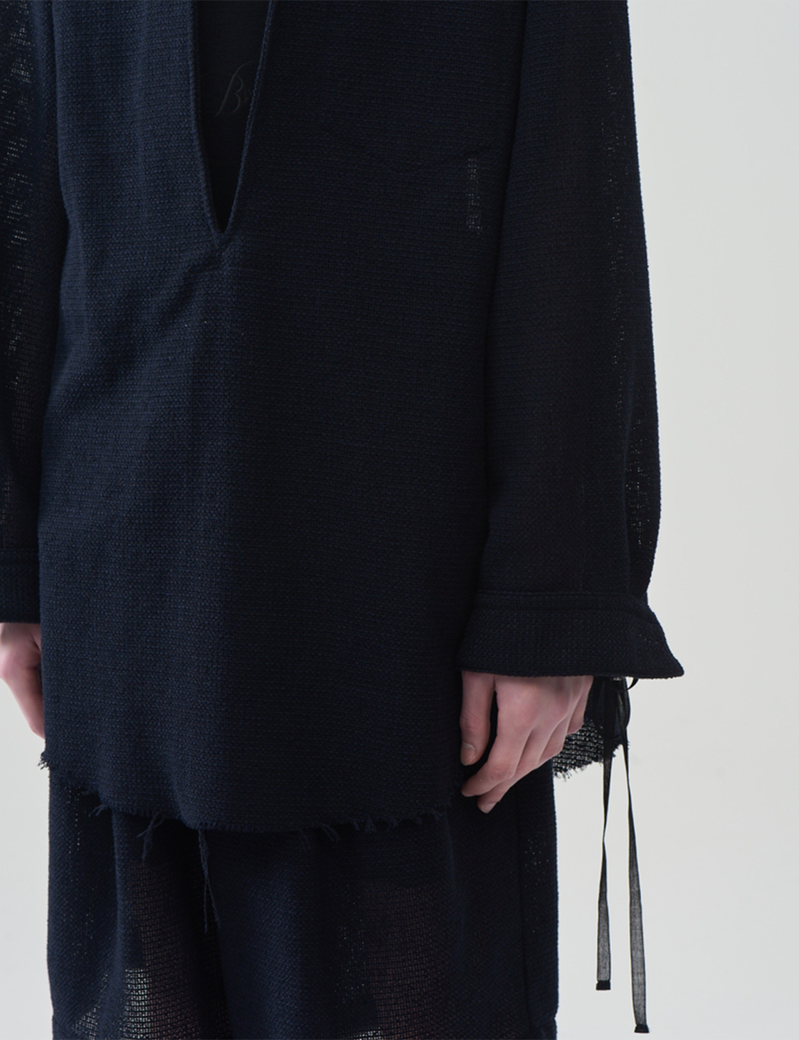 Hooded Pullover Shirts – Black
