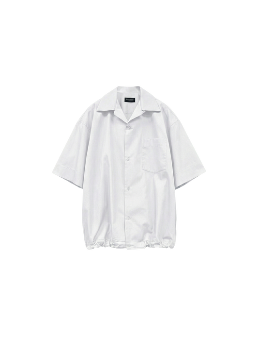 Open Collar Shirt (MID) / white