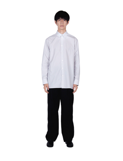 ROMAN / Midsize Shirt / sax stripe