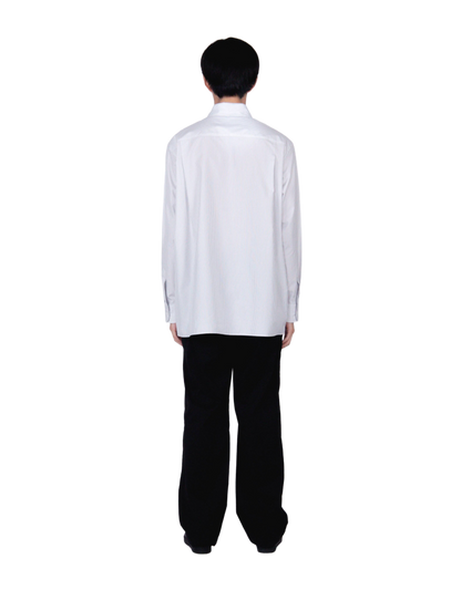 ROMAN / Midsize Shirt / sax stripe