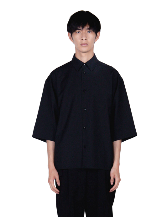 EDWARD / Big Sleeve Shirt / black