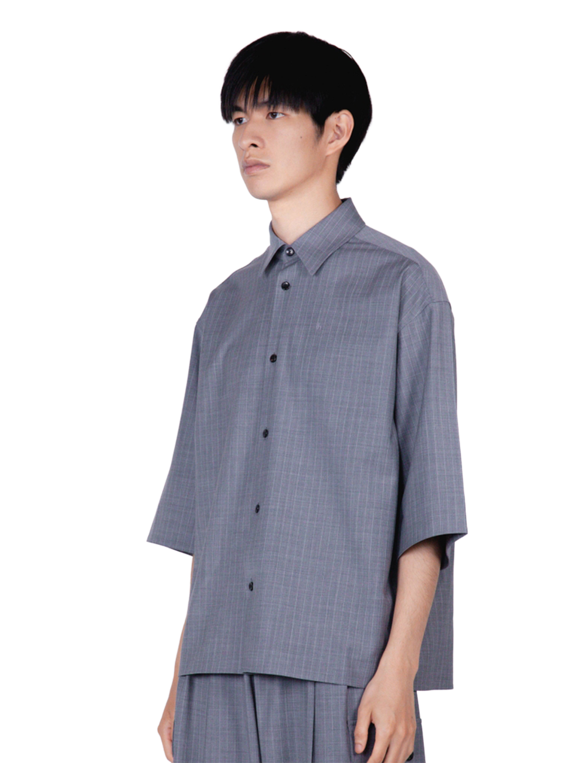 EDWARD / Big Sleeve Shirt / black