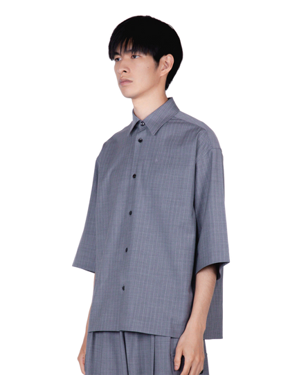 EDWARD / Big Sleeve Shirt / black
