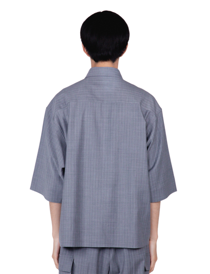 EDWARD / Big Sleeve Shirt / black