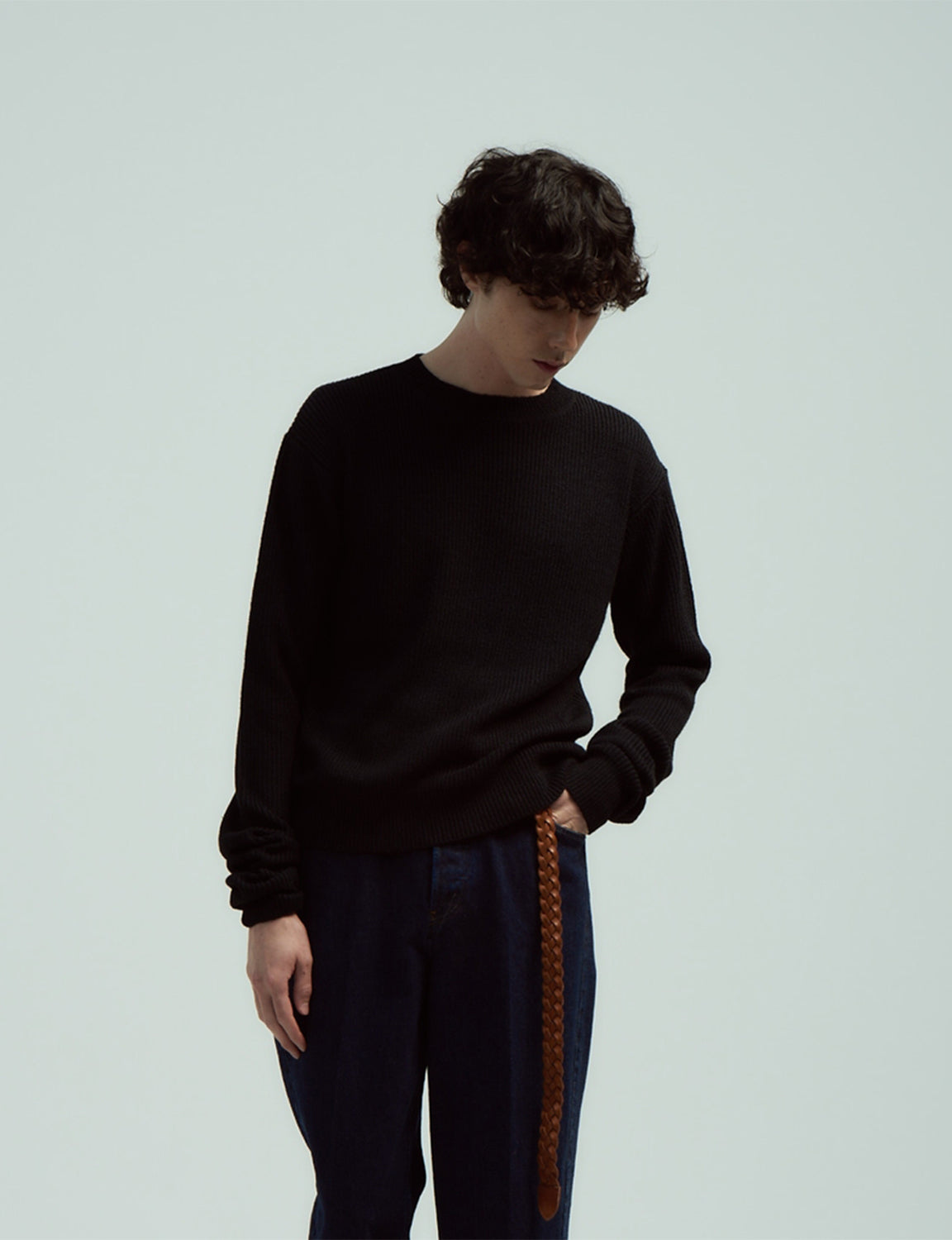BED j.w. FORD - Long long sleeves – Black – The Contemporary Fix Kyoto