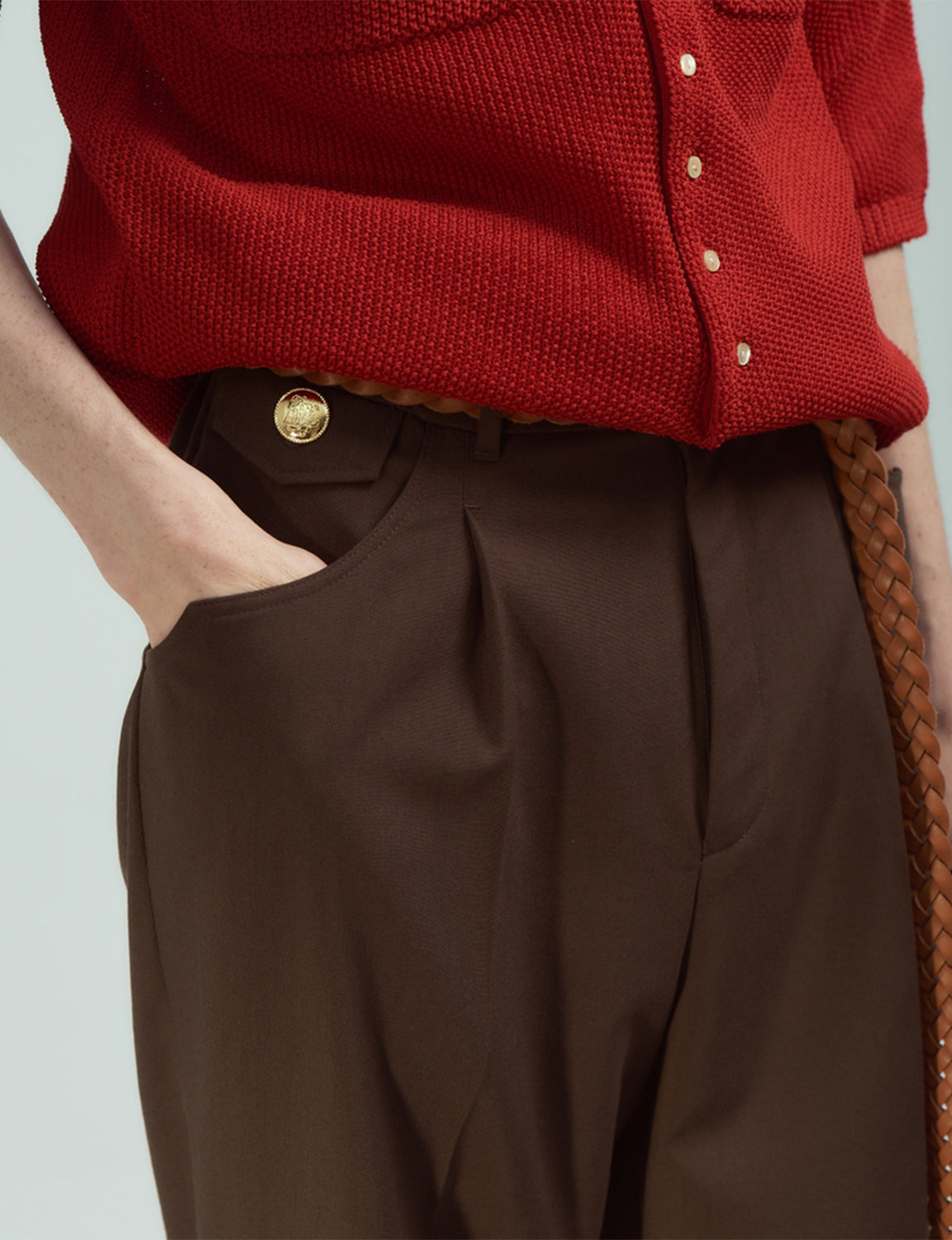 5-Pockets – Brown