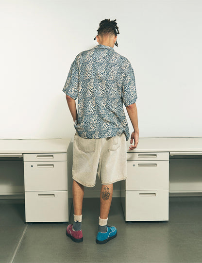 6 POCKET DENIM SHORTS LAZER