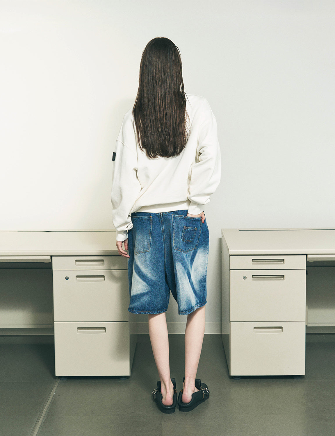 6 POCKET DENIM SHORTS LAZER