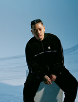 OG LABEL PIPING VELOUR TRACK JACKET