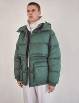LAYER FRONT PUFFER JACKET