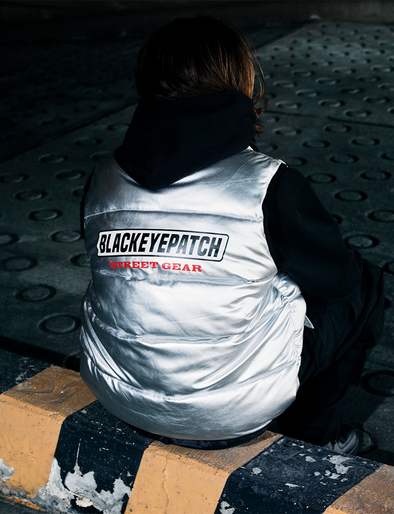 RACING LOGO PUFFER VEST