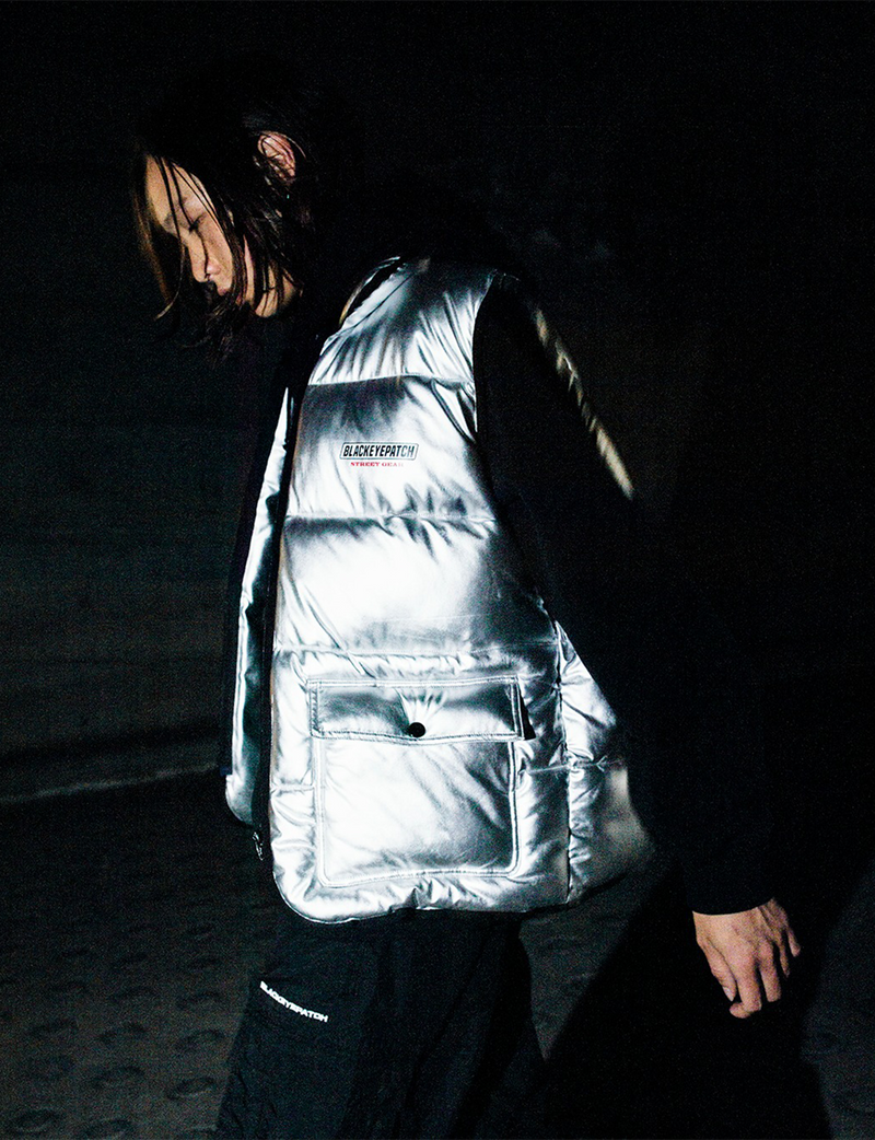 RACING LOGO PUFFER VEST