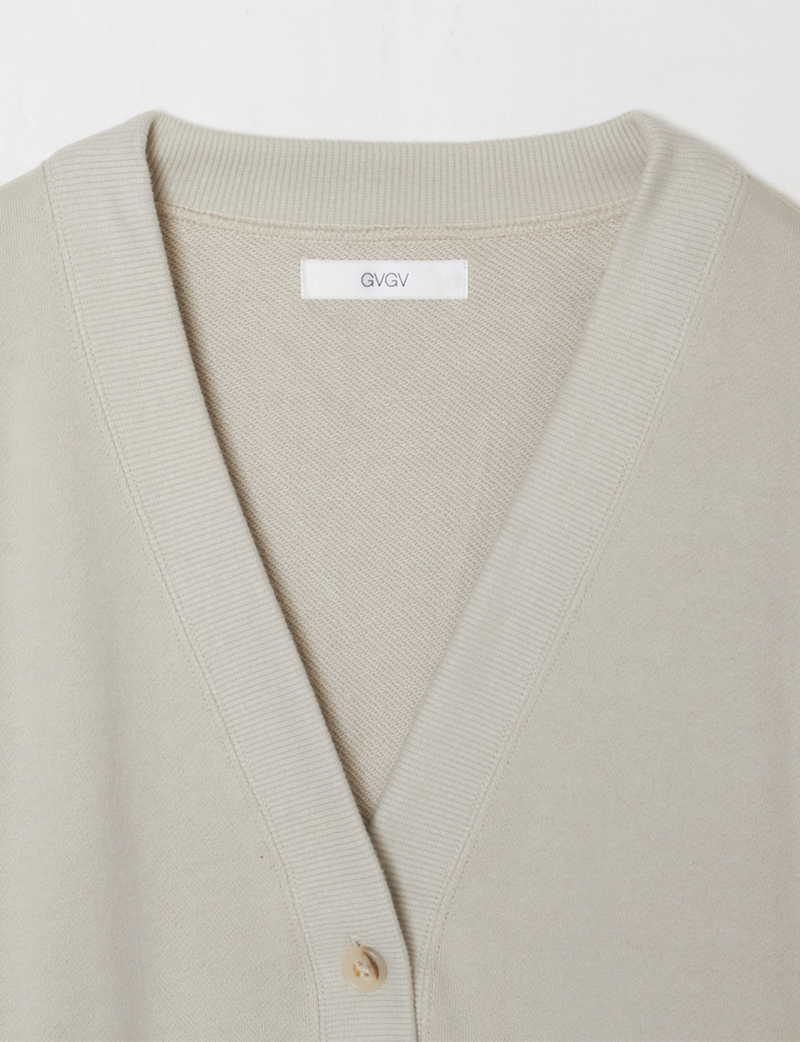 SIGNATURE "G" FLEECE CARDIGAN