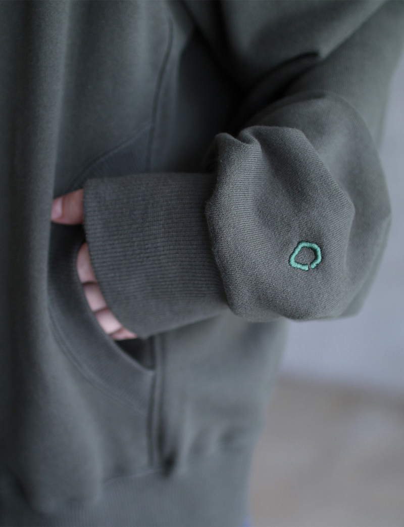 SIGNATURE "G" FLEECE CARDIGAN